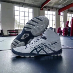 Viniatoo Champion Wrestling Shoes Grey -Thefightfactory Shop VinGrey2