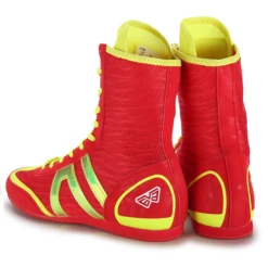 Viniatoo Breathable Boxing Shoes Red 8 Viniatoo Breathable Boxing Shoes Red -Thefightfactory Shop ViniatooBreathableBoxingShoesRed3
