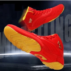 Viniatoo Professional Wrestling Shoes Red -Thefightfactory Shop ViniatooProfessionalWrestlingShoesred5