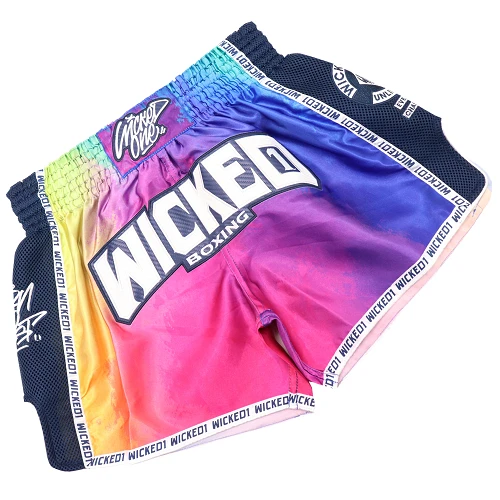 Wicked One Rainbow Muay Thai Shorts 4 Wicked One Rainbow Muay Thai Shorts - Image 2