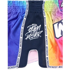 Wicked One Rainbow Muay Thai Shorts 11 Wicked One Rainbow Muay Thai Shorts -Thefightfactory Shop WickedOneRainbowMuayThaiShorts3