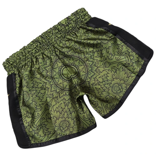 Wicked One Lion Muay Thai Shorts Khaki 5 Wicked One Lion Muay Thai Shorts Khaki - Image 3