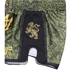 Wicked One Lion Muay Thai Shorts Khaki 12 Wicked One Lion Muay Thai Shorts Khaki -Thefightfactory Shop WickedoneLionKhaki4