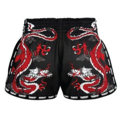 TUFF Chinese Dragon Retro Muay Thai Shorts Black 8 TUFF Chinese Dragon Retro Muay Thai Shorts Black -Thefightfactory Shop Z 60691c90 f84a 4ed3 ba07 a2b177f0076a