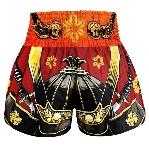 TUFF Muay Thai Shorts Samurai Skull 4 TUFF Muay Thai Shorts Samurai Skull - Image 2