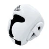 Adidas Adistar Pro Leather Head Guard – White -Thefightfactory Shop adiPHG01PRO adiSTAR Black White 04 1 648x648 1