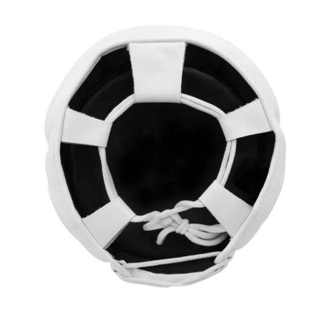 Adidas Adistar Pro Leather Head Guard – White 4 Adidas Adistar Pro Leather Head Guard – White - Image 2
