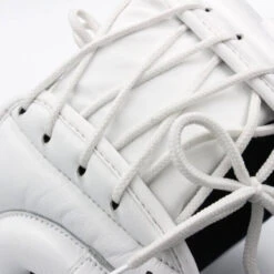 Adidas Adistar Pro Leather Head Guard – White 8 Adidas Adistar Pro Leather Head Guard – White -Thefightfactory Shop adiPHG01PRO adiSTAR Black White close up 01 648x648 1