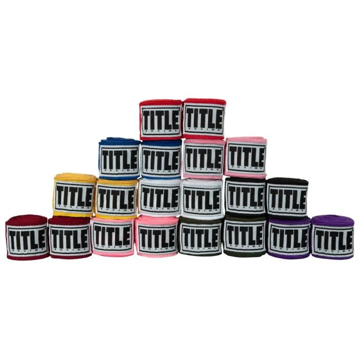 Title Semi Elastic Boxing Hand Wraps - 10 Pack 3 Title Semi Elastic Boxing Hand Wraps - 10 Pack