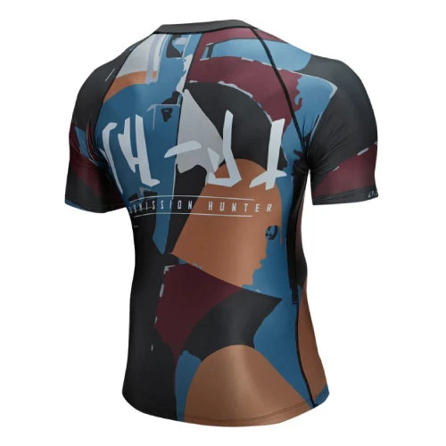 Budo Submission Hunter BJJ Rashguard 4 Budo Submission Hunter BJJ Rashguard - Image 2