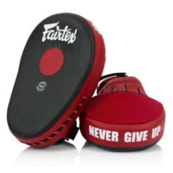 Fairtex FMV13 Maximized Focus Mitts -Thefightfactory Shop blk red