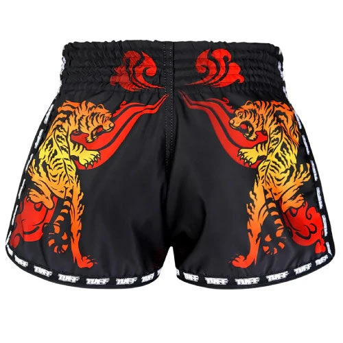 TUFF Furious Tiger Retro Muay Thai Shorts 5 TUFF Furious Tiger Retro Muay Thai Shorts - Image 3