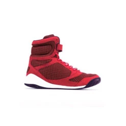 Everlast Elite High Top Boxing Shoes - Red 5 Everlast Elite High Top Boxing Shoes - Red -Thefightfactory Shop ev2