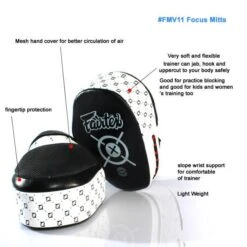 Fairtex Aero Boxing Focus Mitts FMV11 -Thefightfactory Shop fairtex aero focus mitts fmv11 1