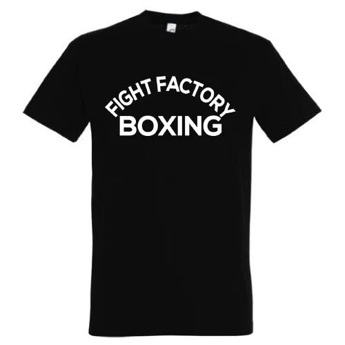 Fight Factory Trainer T Shirt - Black 3 Fight Factory Trainer T Shirt - Black