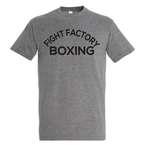 Fight Factory Trainer T Shirt - Grey 3 Fight Factory Trainer T Shirt - Grey