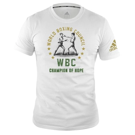 Adidas Boxing WBC Heritage T Shirt - White 3 Adidas Boxing WBC Heritage T Shirt - White