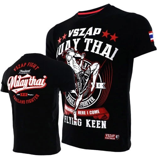 VSZAP Muay Thai Flying T Shirt 3 VSZAP Muay Thai Flying T Shirt