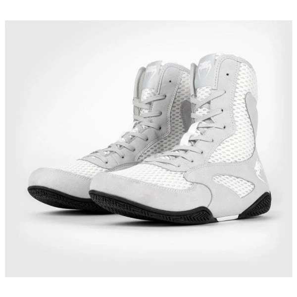 Venum Contender Boxing Shoes - White/Grey 3 Venum Contender Boxing Shoes - White/Grey