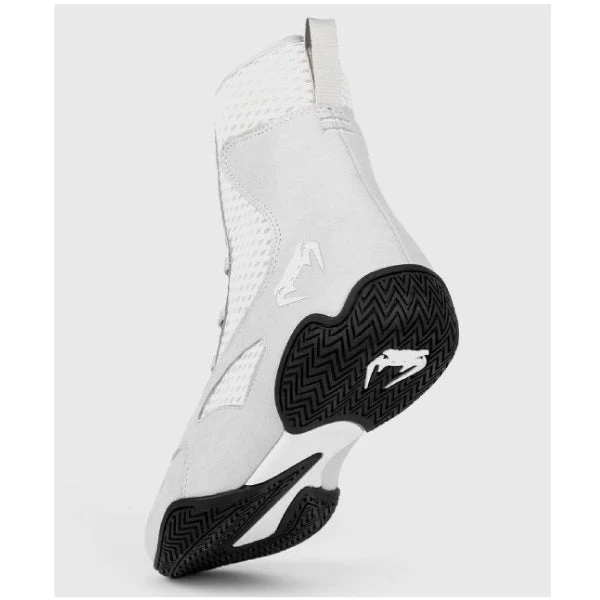 Venum Contender Boxing Shoes - White/Grey 5 Venum Contender Boxing Shoes - White/Grey - Image 3