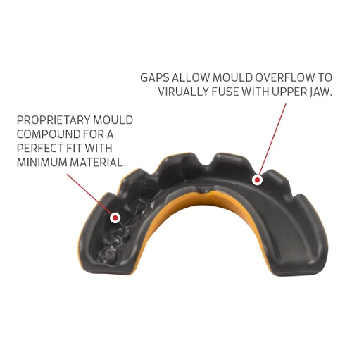 Lobloo Slick Professional Dual Density Mouth Guard Orange 5 Lobloo Slick Professional Dual Density Mouth Guard Orange - Image 3