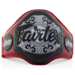 Fairtex Triple Champ Microfibre Belly Pad BPV3 -Thefightfactory Shop red black