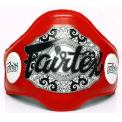 Fairtex BPV2 Leather Belly Pad -Thefightfactory Shop red 561aa1b6 1c33 4e5f 9d51 fdb5ec7d0dcb