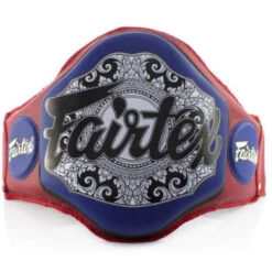 Fairtex Triple Champ Microfibre Belly Pad BPV3 -Thefightfactory Shop redblue2