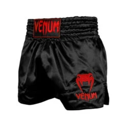 Venum Classic Muay Thai Shorts Black/Red