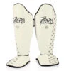 Fairtex Competition Shin Pads Sp5 - White 2 Fairtex Competition Shin Pads Sp5 - White -Thefightfactory Shop sp5