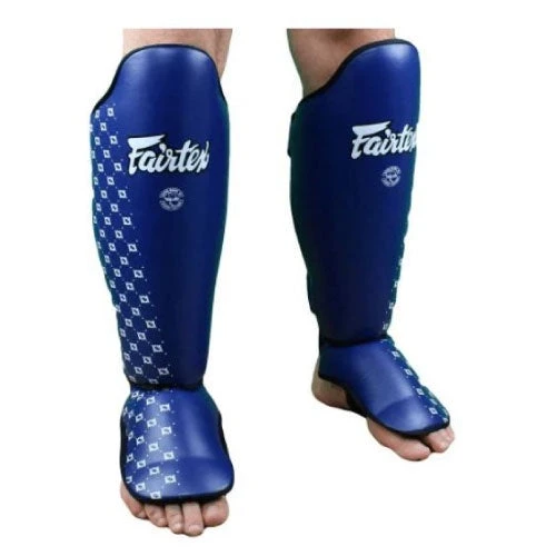 Fairtex Competition Shin Pads Sp5 - Blue 3 Fairtex Competition Shin Pads Sp5 - Blue