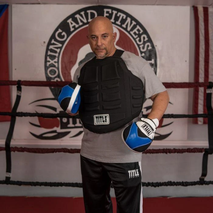 Title Boxing Ultra Light Molded Chest Guard Belly Pad 8 Title Boxing Ultra Light Molded Chest Guard Belly Pad - Image 6