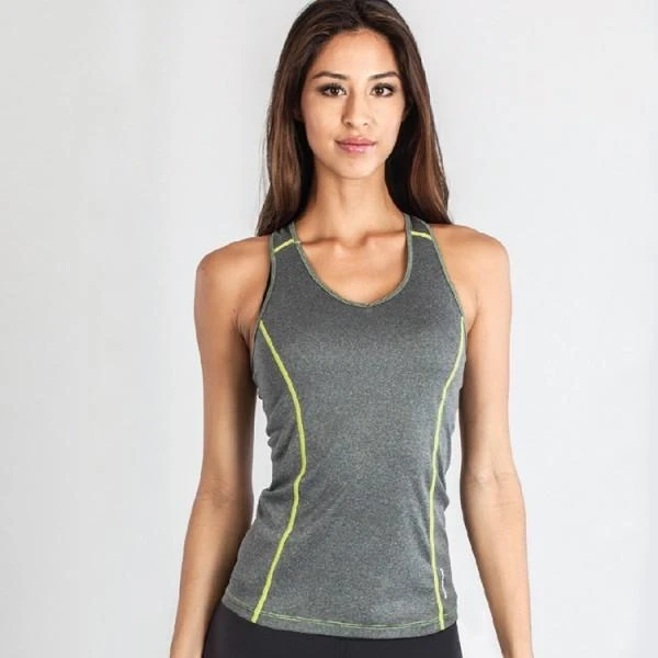 Grips Womens Tank Top Grey 4 Grips Womens Tank Top Grey - Image 2