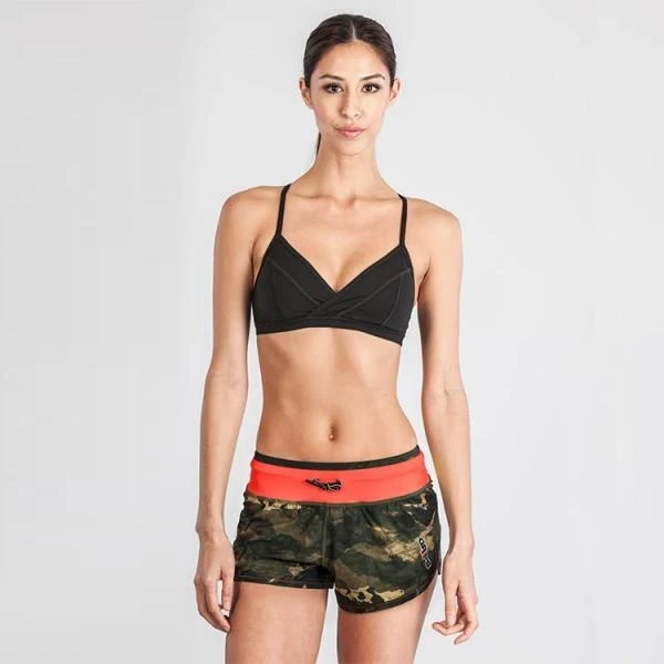 Grips Womens Funtional Training Shorts Green Camo 5 Grips Womens Funtional Training Shorts Green Camo - Image 3