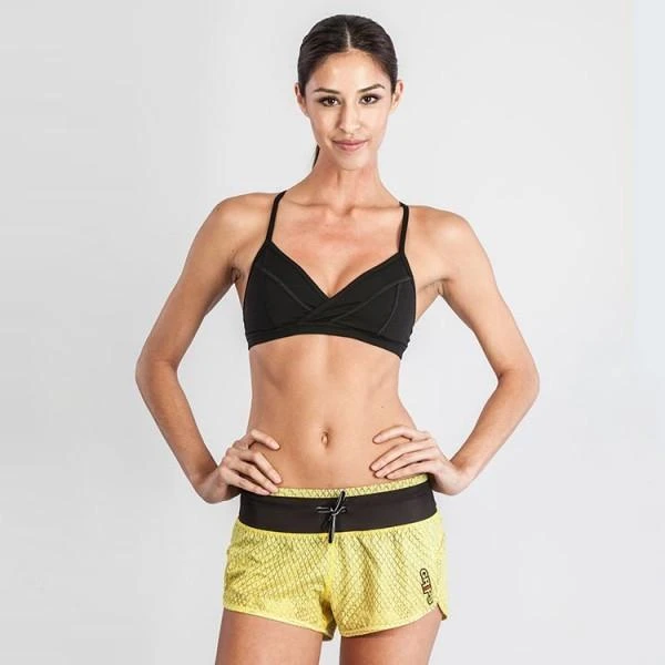 Grips Womens Functional Training Shorts Yellow Dragon 5 Grips Womens Functional Training Shorts Yellow Dragon - Image 3
