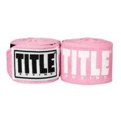Title Boxing Power-Flex Elite 180" Boxing Hand Wraps Pink