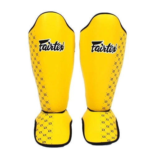 Fairtex Competition Shin Pads Sp5 - Yellow 3 Fairtex Competition Shin Pads Sp5 - Yellow
